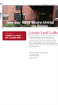 Mobile Screenshot of lllofts.com
